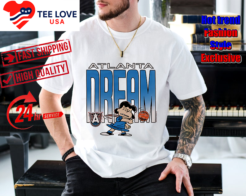 Peanuts Lucy x Atlanta Dream shirt Peanuts Lucy X Atlanta Dream Shirt