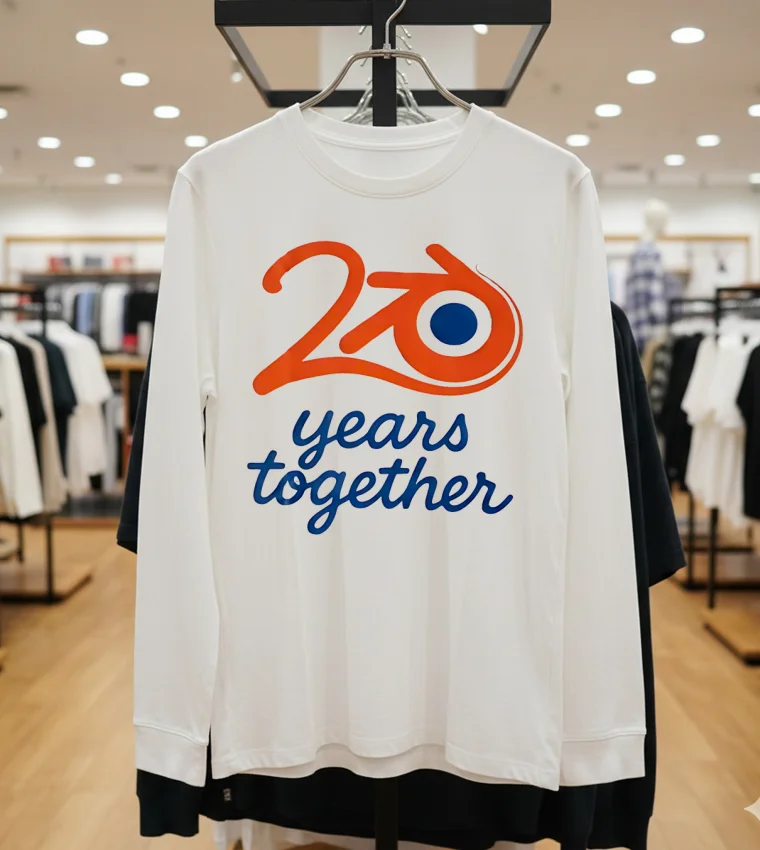 20 Years Together - white-hoodie 20 Years Together White Hoodie