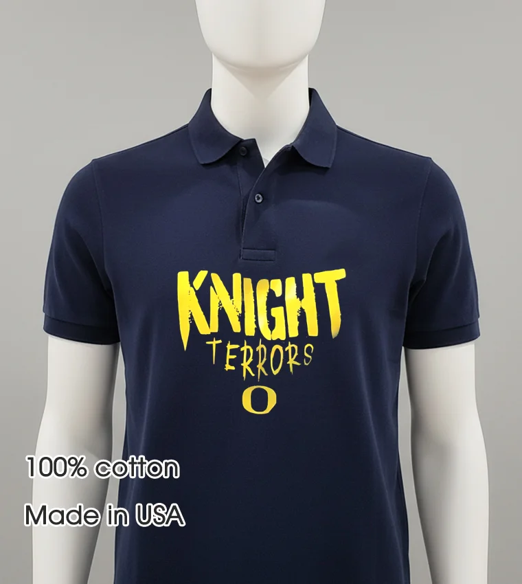 2025 Knight Terrors Oregon Ducks Mens Basketball Balck Shirt 1