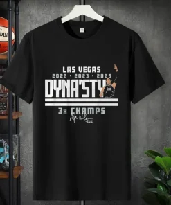 A ja Wilson Dyna sty 3x Champs shirt