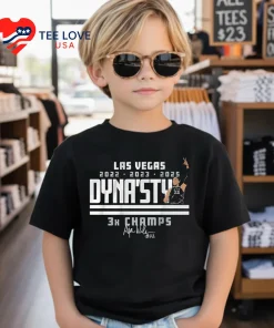 A ja Wilson Dyna sty 3x Champs shirt