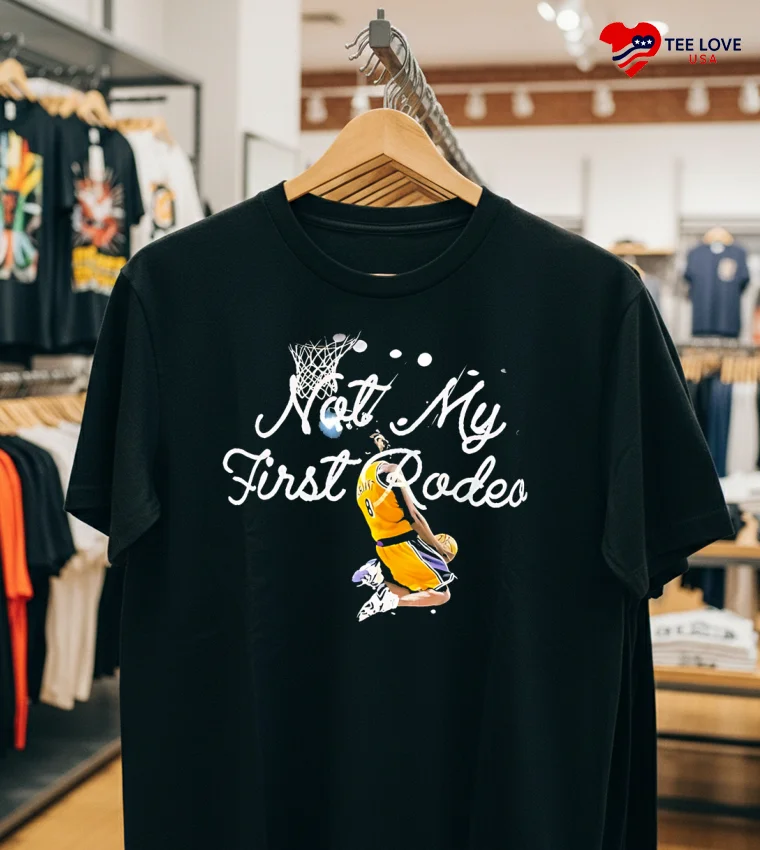 Aaron Rodgers Kobe Bryant Not My First Rodeo - classic-t-shirt Aaron Rodgers Kobe Bryant Not My First Rodeo Classic T Shirt