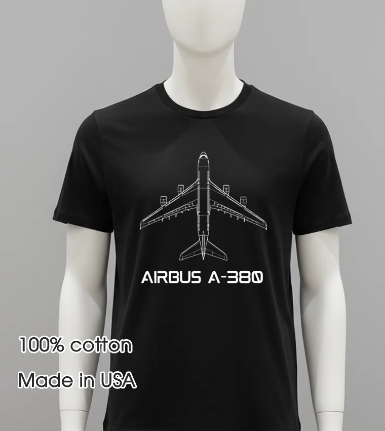 Airbus A380 Phantom Balck Shirt