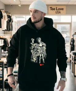 Anime Character Group Japanese Text Shirt