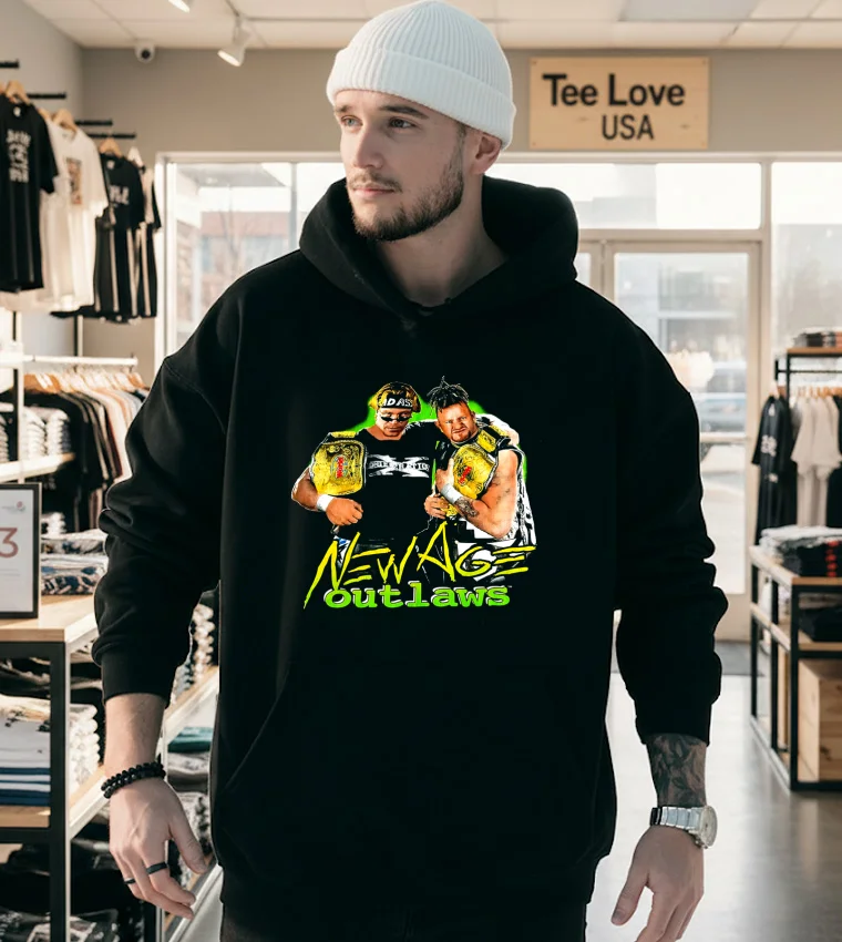 B.a.d.a.s.s. New Age Outlaws - hoodie-black B.a.d.a.s.s. New Age Outlaws Hoodie Black