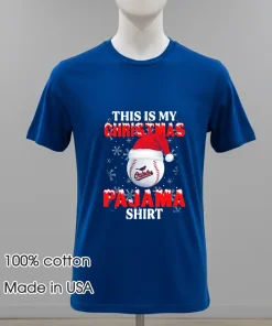 Baltimore Orioles Baseball This Is My Christmas Pajama shirt