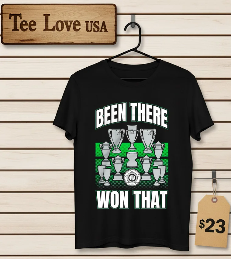 Been There Won That Trophies Soccer Football Champion - men-t-shirt Been There Won That Trophies Soccer Football Champion Men T Shirt