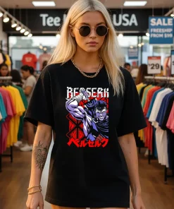Berserk Guts And Dragonslayer Sword Shirt