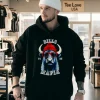 Bills Mafia 2025 Buffalo Wearing Beanie Sunglasses Hoodie Black