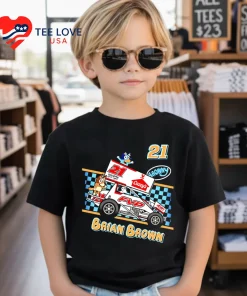 Bluey Brian Brown Casey s FVP racing 21 shirt