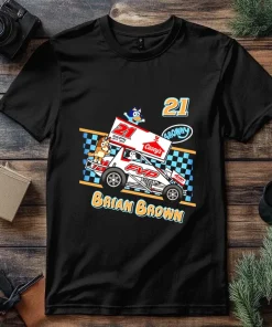 Bluey Brian Brown Casey s FVP racing 21 shirt