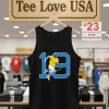 Boston Red Sox Player Number 19 Yellow Signature Tank Top Black