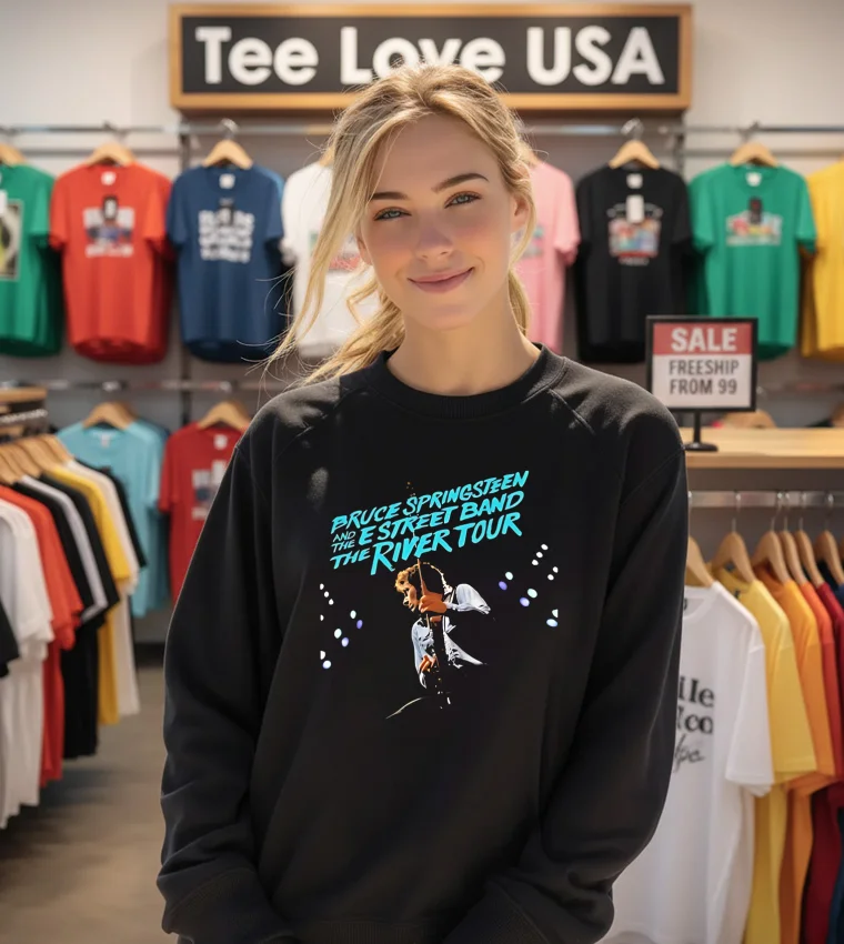 Bruce Springsteen The River Tour - sweatshirt Bruce Springsteen The River Tour Sweatshirt