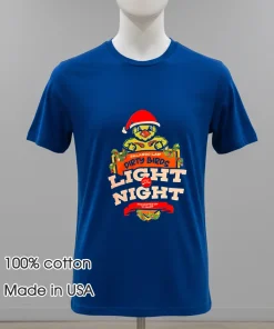 Charleston Dirty Birds light the night christmas shirt