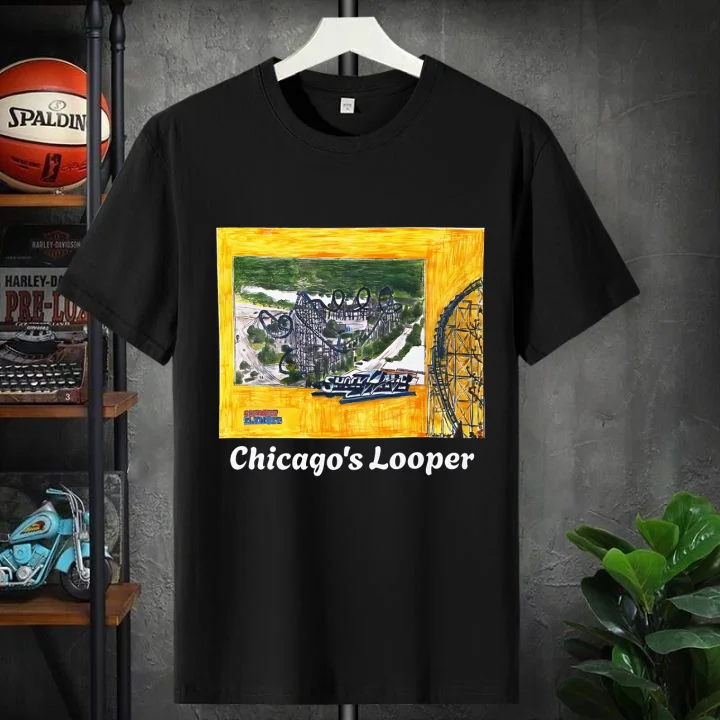 Chicago S Looper Picture - black-shirt Chicago S Looper Picture Black Shirt