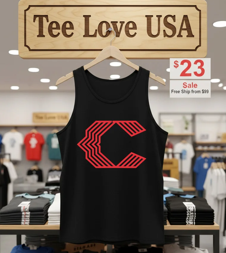 Cincinnati Reds Reds City Connect - tank-top-black Cincinnati Reds Reds City Connect Tank Top Black
