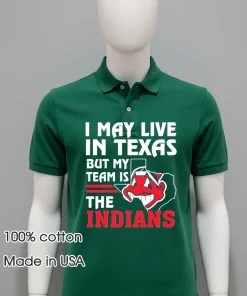 Cleveland Guardians I may live in texas but my team is the Indians shirt
