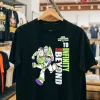 Disney Pixar Toy Story Woody Buzz Lightyear Bo Peep Rex Athletic Classic T Shirt