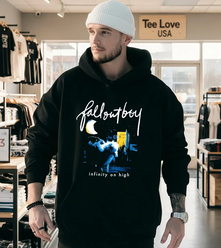 Fall Out Boy Infinity On High - hoodie-black Fall Out Boy Infinity On High Hoodie Black