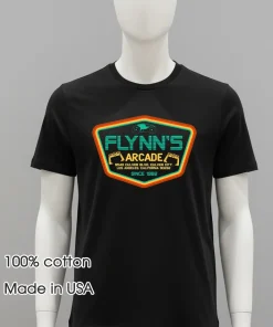 Flynn s Arcade Since 1982 logo shirt