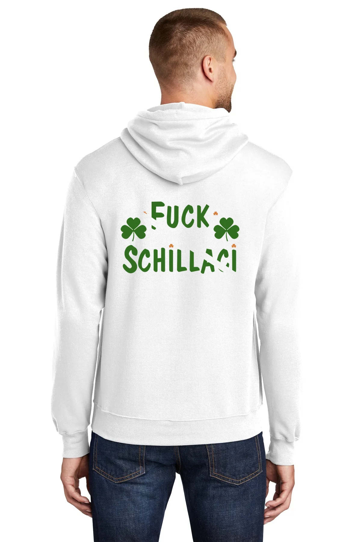 Fuck Schillaci T S - back-hoodie Fuck Schillaci T S Back Hoodie