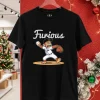Furious Seattle Mariners Mascot Balck Shirt