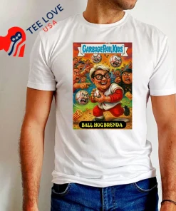 Garbage Pail Kids Ball Hog Brenda Baseball Player Card Shirt