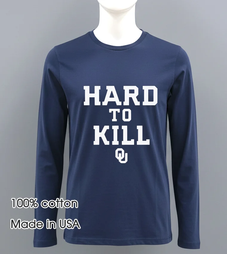 Hard To Kill John Kuceyeski Navy Shirt