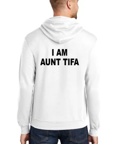 I Am Aunt Tifa Text Shirt