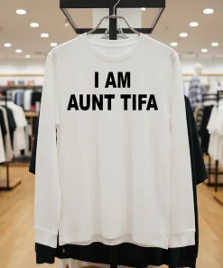 I Am Aunt Tifa Text Shirt