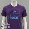 I M Dying Inside Purple Shirt