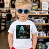 I M Just Here For The Boos Halloween 2025 Kids T Shirt