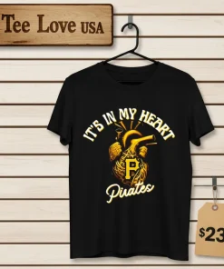 It S In My Heart Pittsburgh Pirates Shirt
