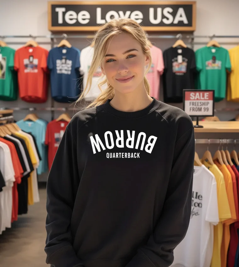 Joe Burrow Cincinnati Invert - sweatshirt Joe Burrow Cincinnati Invert Sweatshirt