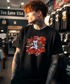 Joe Burrow Cincinnati The Jungle Trio Graphic Shirt