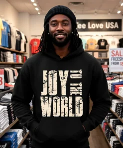 Joy To The World Text Shirt