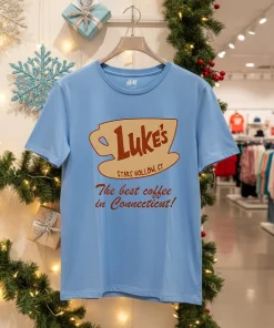Lukes Stars Hollow The Best Coffee In Connecticut funny colorful t-shirts