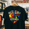 Make Music Not War Pride Classic T Shirt