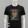 Meowy Cat Ugly Christmas 2025 Balck Shirt