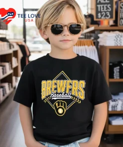 Milwaukee Brewers Baseball Diamond Big and Tall 2025 shirt