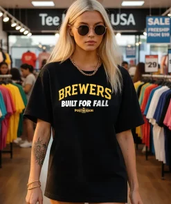 Milwaukee Brewers Built For Fall 2025 MLB shirt