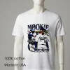 Mookie Betts Picture Collage Dodgers White T Shirt