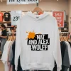 Nat And Alex Wolff Logo Hoodie White