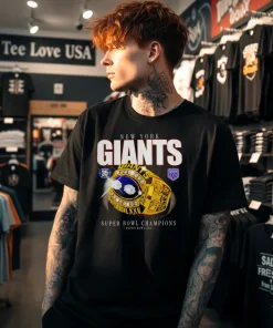 NFL New York Giants Ring Vintage Super Bowl Champions shirt