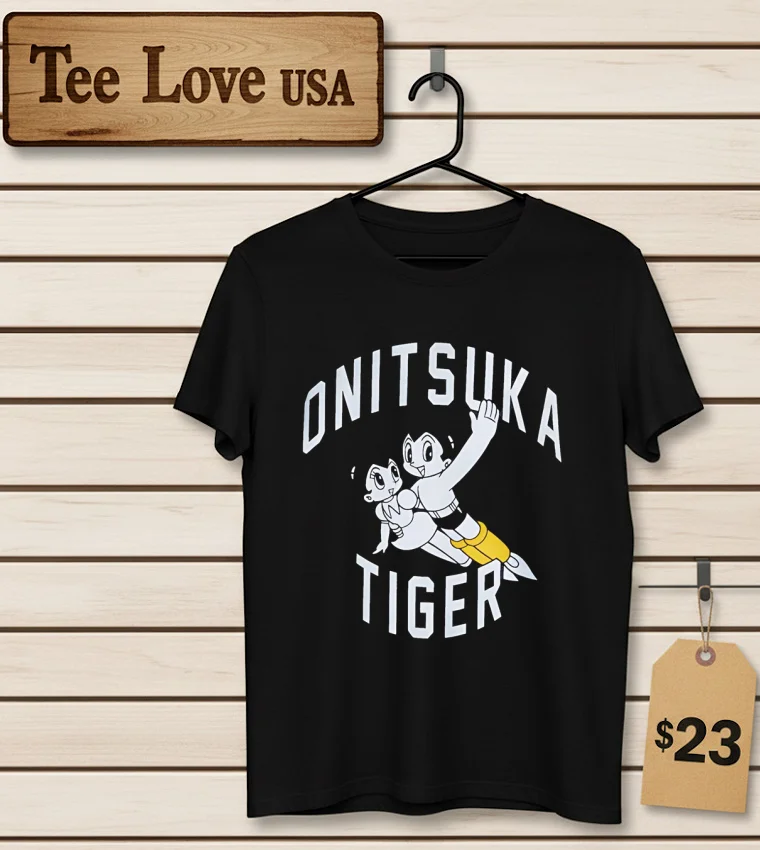 Onitsuka Tiger Astro Boy - men-t-shirt Onitsuka Tiger Astro Boy Men T Shirt