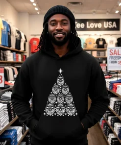 Pomeranian Christmas Tree Cute Shirt