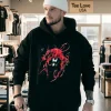 Pre Peyote Carnage T S Hoodie Black