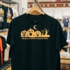 Pumpkins Small Town Monsters Halloween Classic T Shirt
