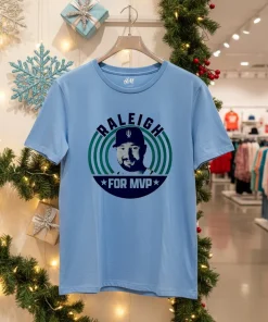 Raleigh For Mvp Baseball Player Portrait funny usa t-shirts