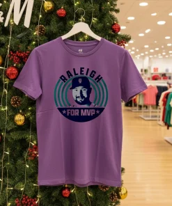 Raleigh For Mvp Baseball Player Portrait funny usa t-shirts